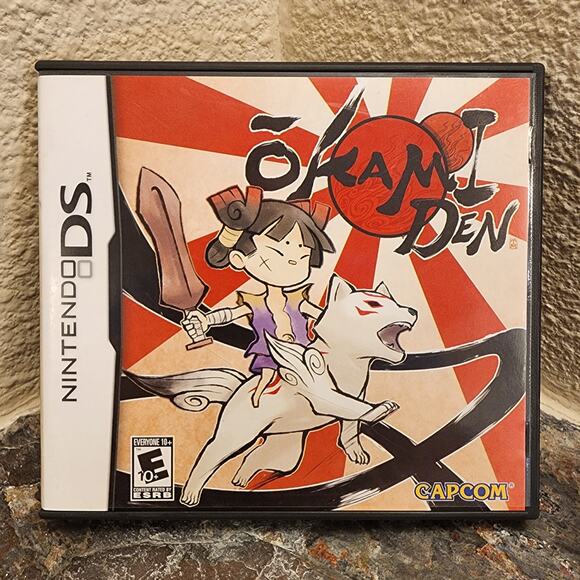 Game - Okamiden (CIB) - DS - Capcom